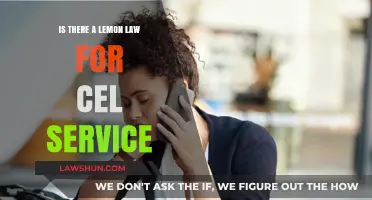 Lemon Law for Cell Service: Do Consumers Have Legal Recourse?