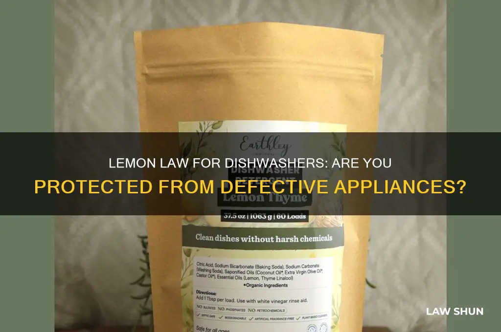 is there a lemon law for dishwashers