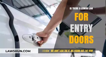 Lemon Law for Entry Doors: What Homeowners Need to Know