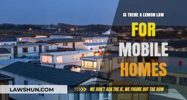 Mobile Home Lemon Law: Understanding Your Rights as a Buyer