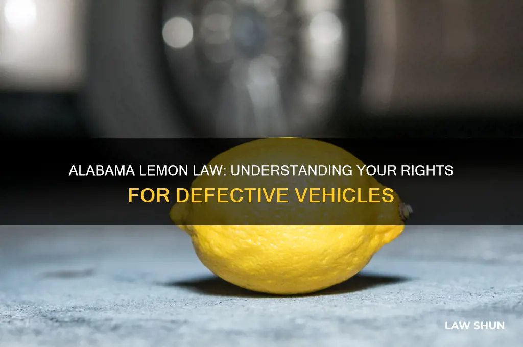 is there a lemon law in alabama