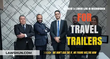 Washington Lemon Law: Does It Cover Travel Trailers?