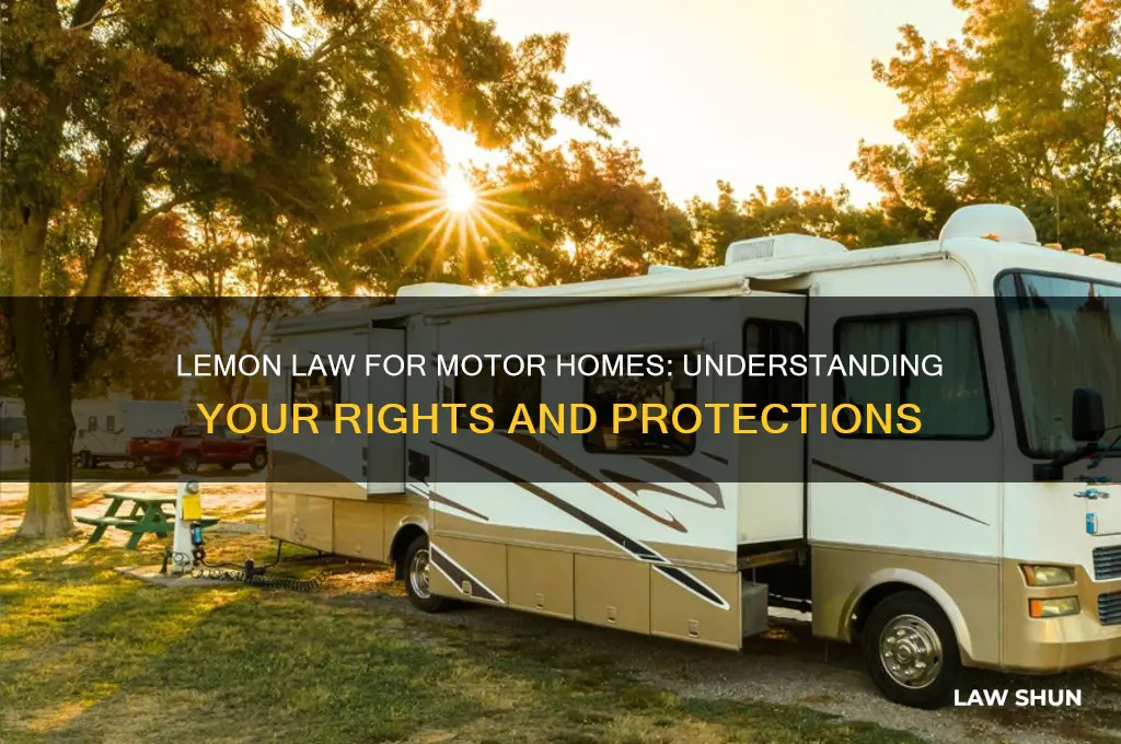 is there a lemon law on motor homes