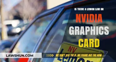Does the Lemon Law Apply to Faulty NVIDIA Graphics Cards?