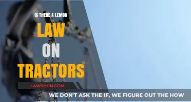 Understanding Lemon Laws: Do They Apply to Tractor Purchases?