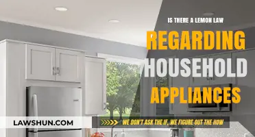 Lemon Laws for Appliances: Protecting Consumers from Defective Household Goods