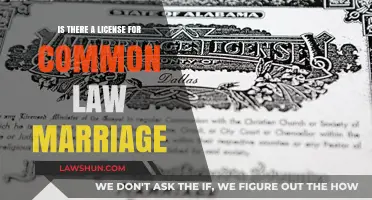 Common-Law Marriage: Is a License Needed?