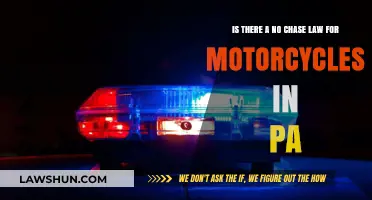 Pennsylvania Motorcycle Chase Laws: Understanding No-Pursuit Policies
