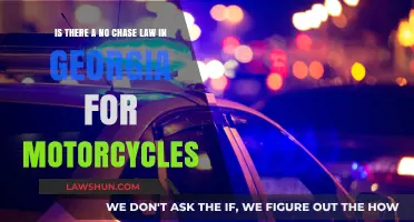 Georgia Motorcycle Laws: Understanding the No-Chase Policy and Its Implications