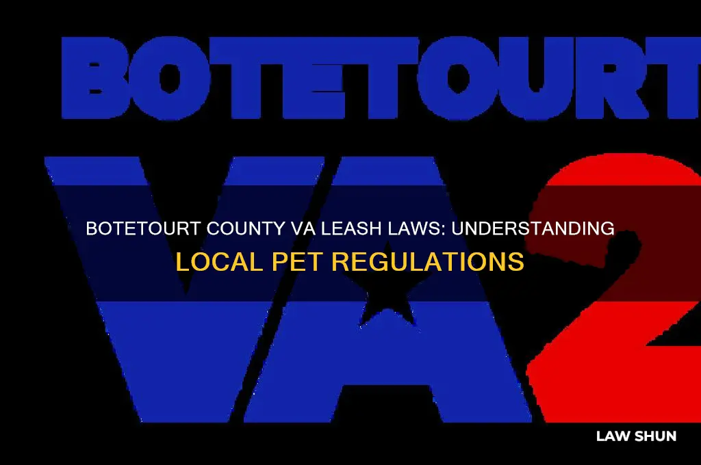is there a no leash law in botetourt county va