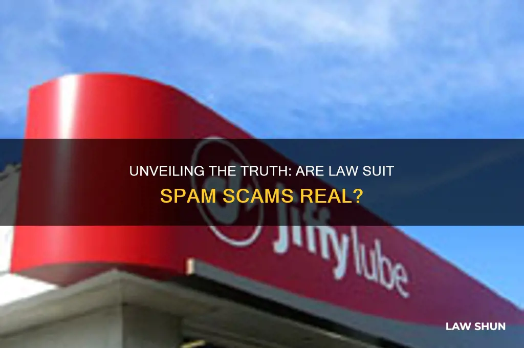 is there a spam about law suits