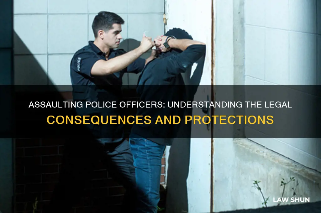 is there a special law against assaulying police officers