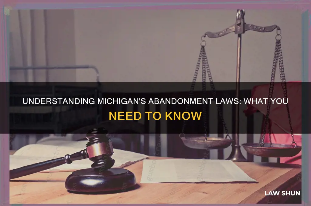 is there an abandonment law in michigan