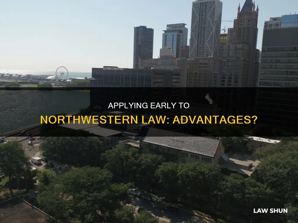 is there an advantage to applying early to northwestern law