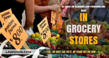 Alabama Law: Are Dogs Allowed in Grocery Stores?