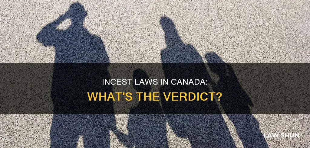 is there an incest law in canada