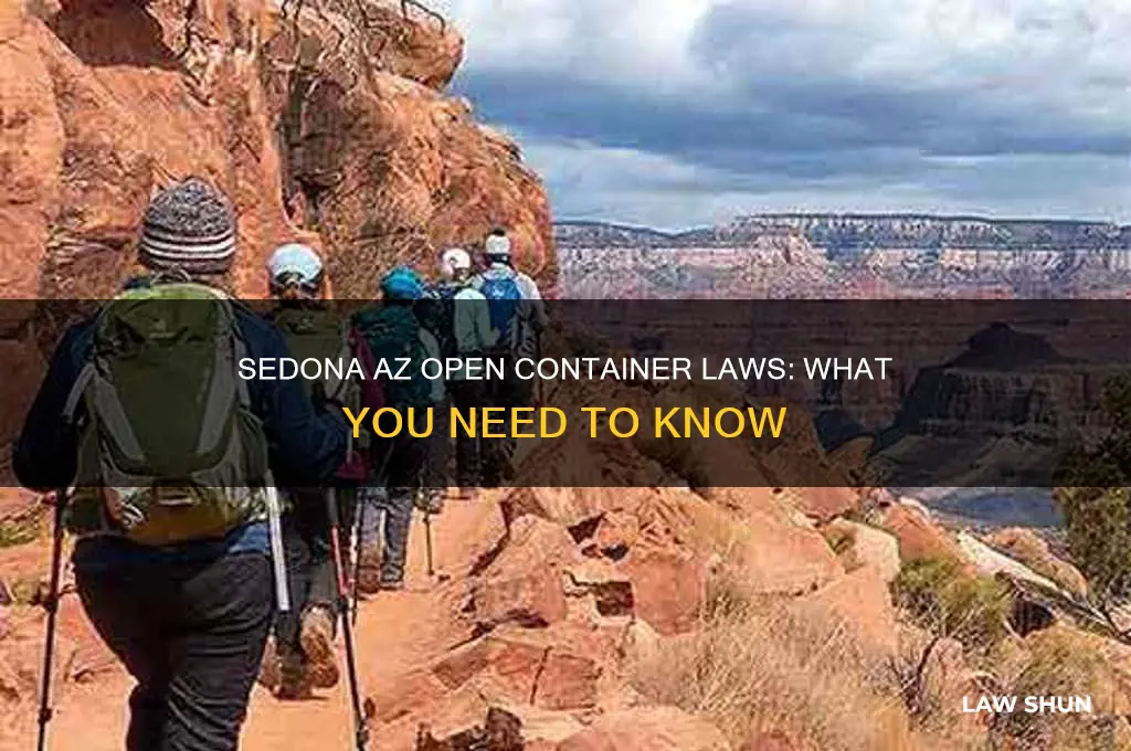 is there an open contai er law in sedona az