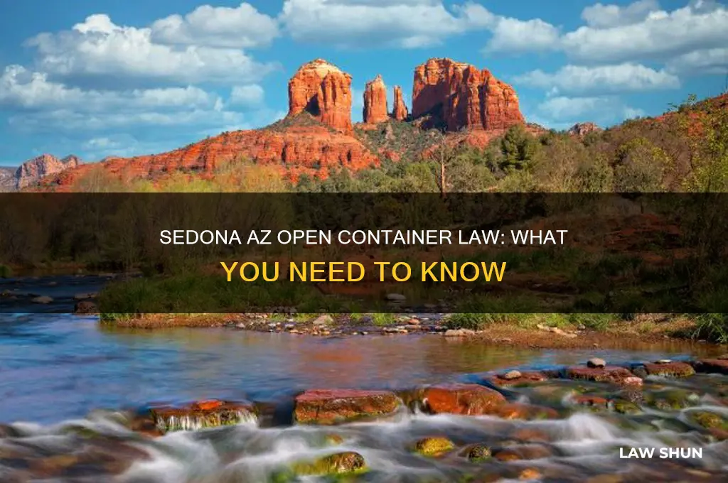 is there an open container law in sedona az