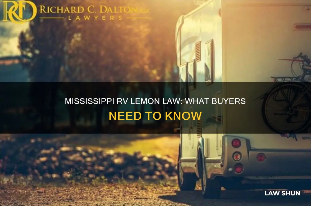 is there an rv lemon law in mississippi