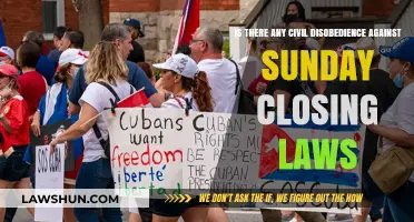 Resisting Sunday Shutdowns: Civil Disobedience Against Blue Laws Today