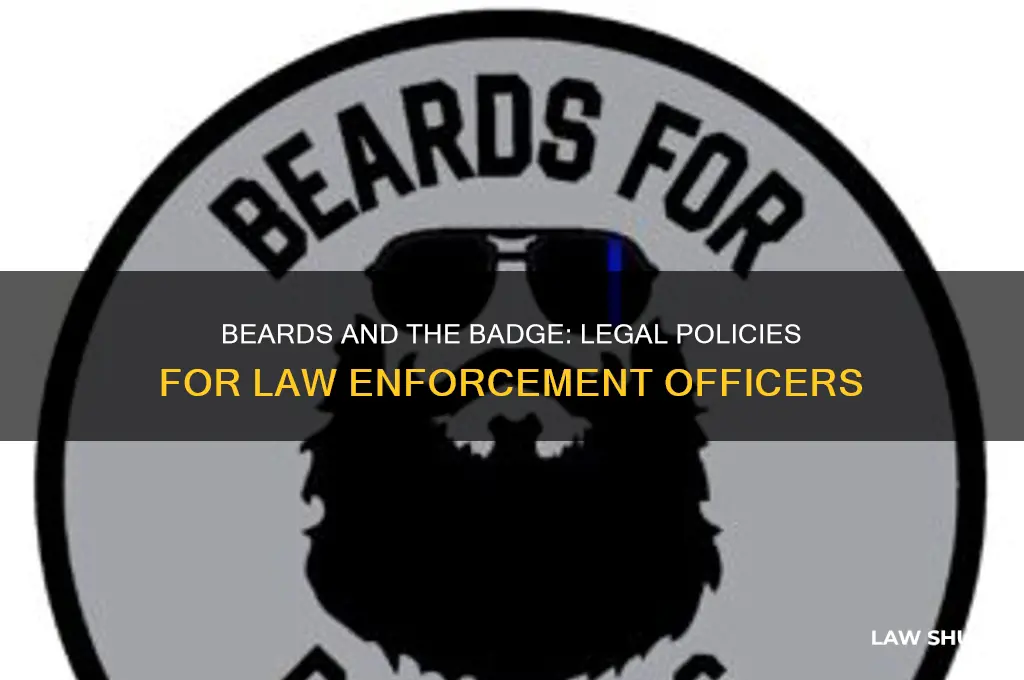 is there any law officers that allow beards