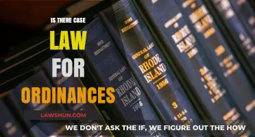 Case Law and Ordinances: What's the Connection?