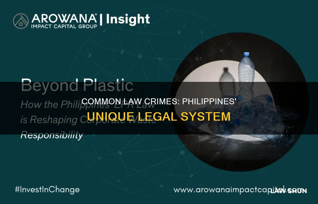 is there common law crime in the philippines