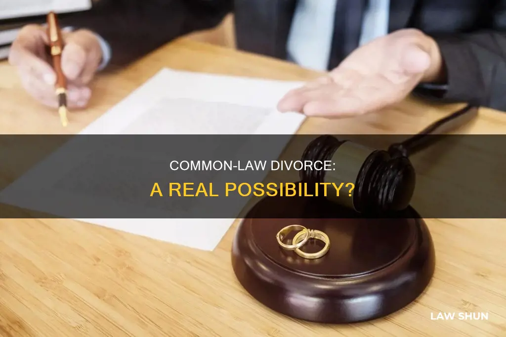 is there common law divorce