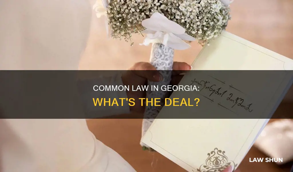 is there common law in georgia