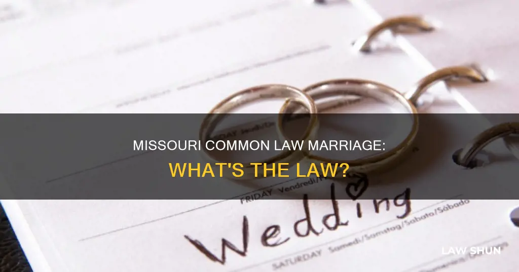 is there common law marriage in mo