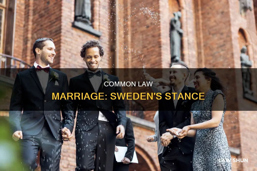 is there common law marriage in sweden