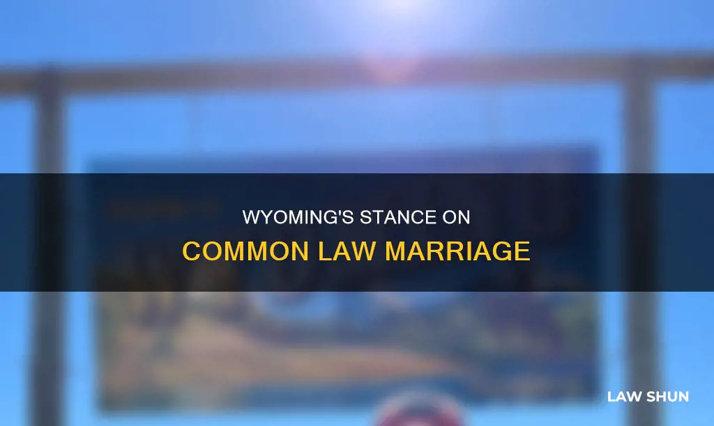is there common law marriage in wyoming