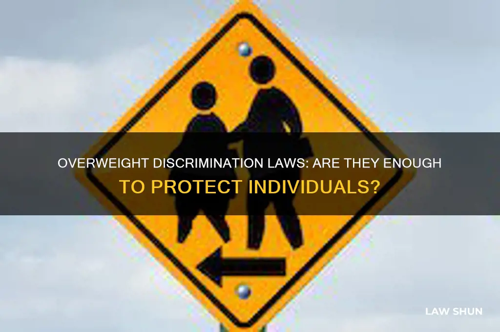 is there discrimination laws for people overweight