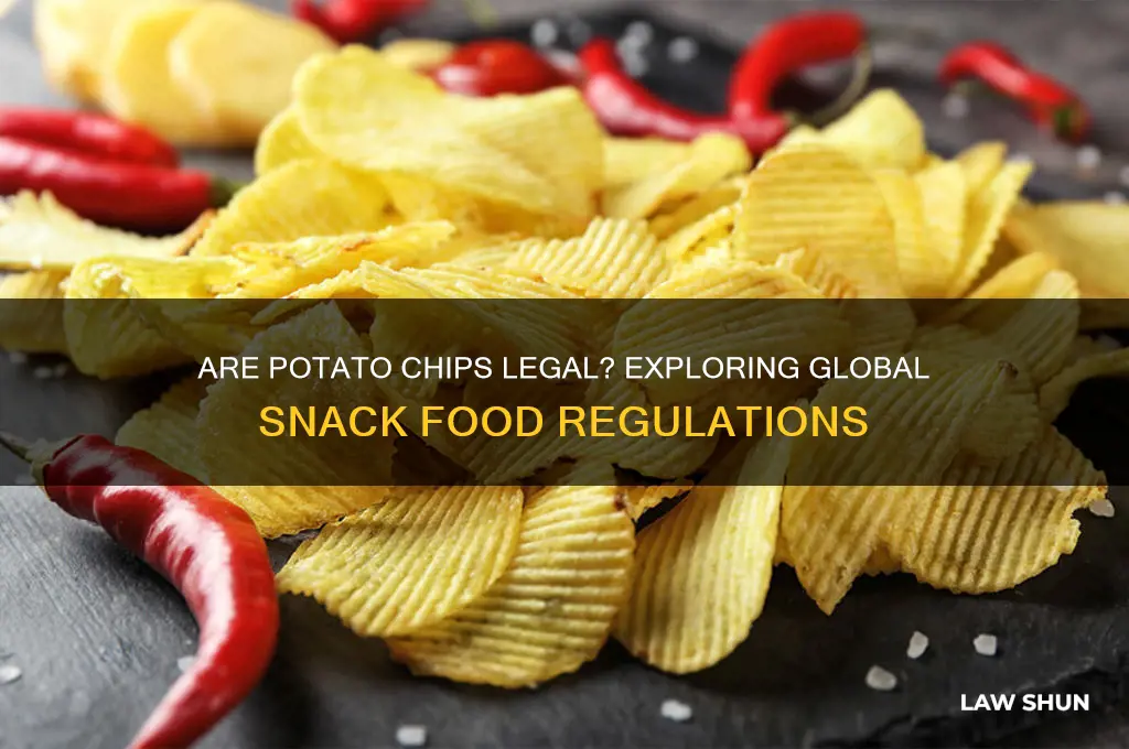 is there laws anywhere in the worlds agianst potatoe chips