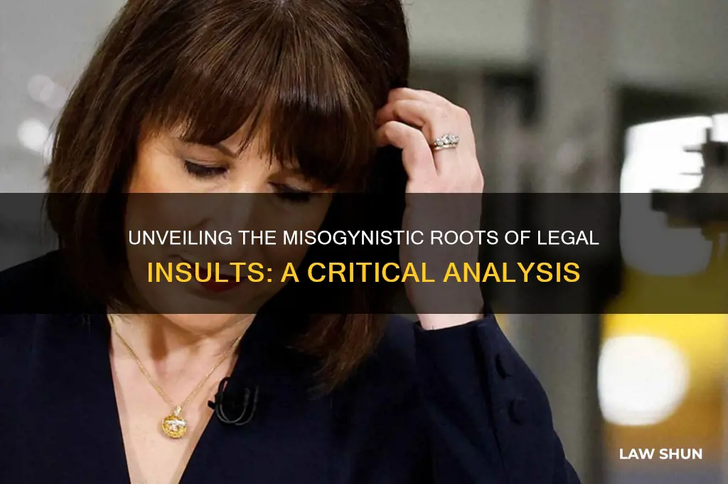 is there some other form of law you wretched woman