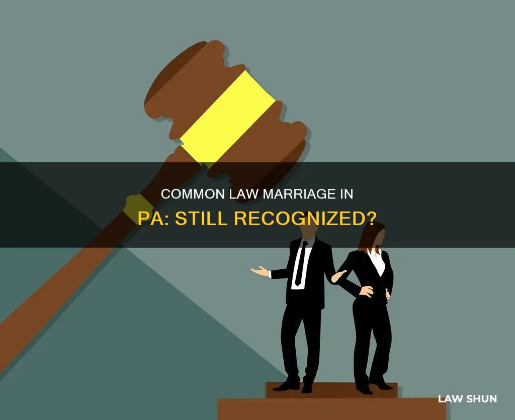 is there still common law marriage in pa