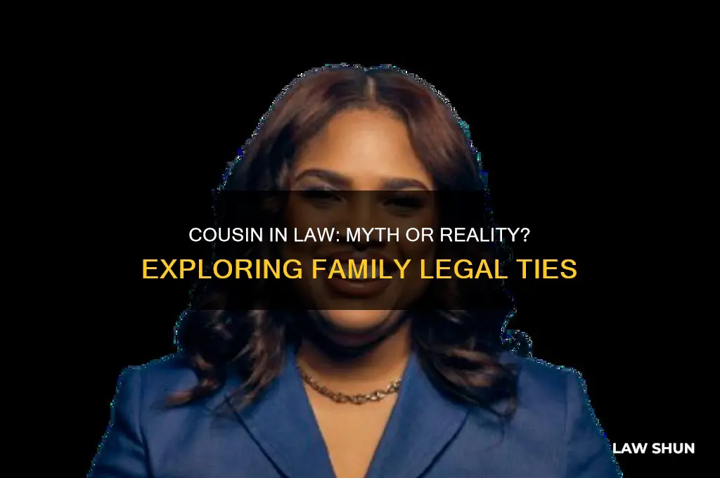 is there such a thing as a cousin in law