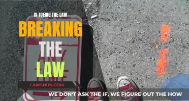 Toeing the Line: Is it Breaking the Law?