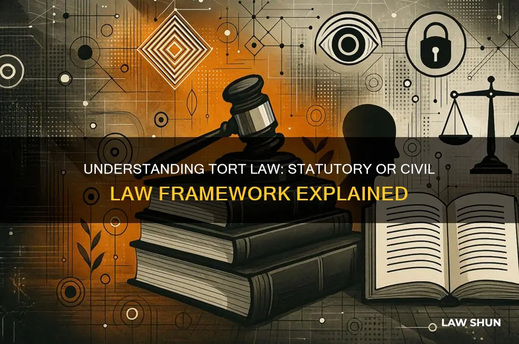 is tort law statutory law or civil law
