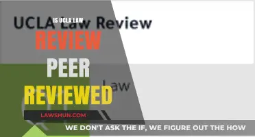 Is UCLA Law Review Peer-Reviewed? Understanding Its Editorial Process