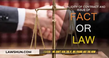 Contract Validity: Fact or Law?