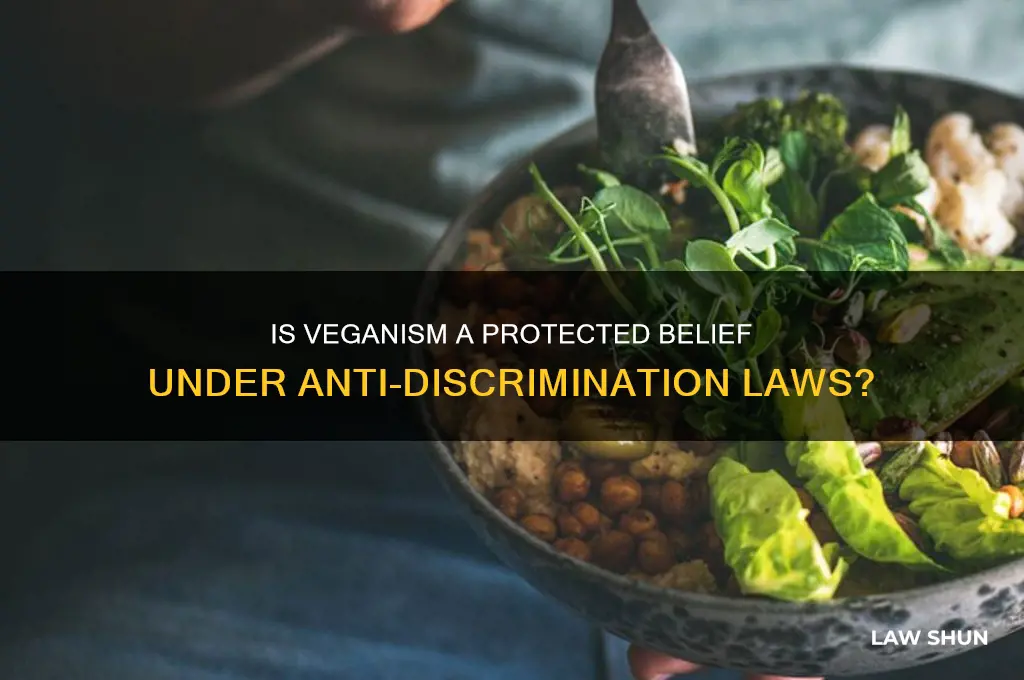 is veganism religion under anti-discrimination law