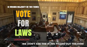 Virginia's Legislative Voting: Majority vs. Two-Thirds Rule Explained