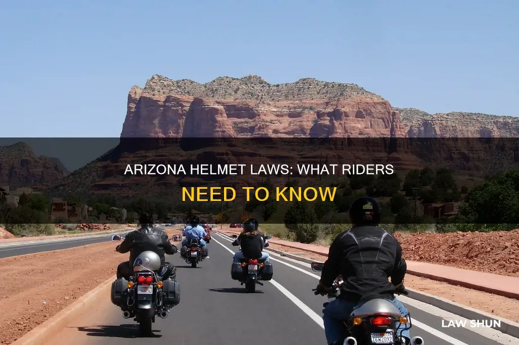 is wearing a helmet a law in arizona