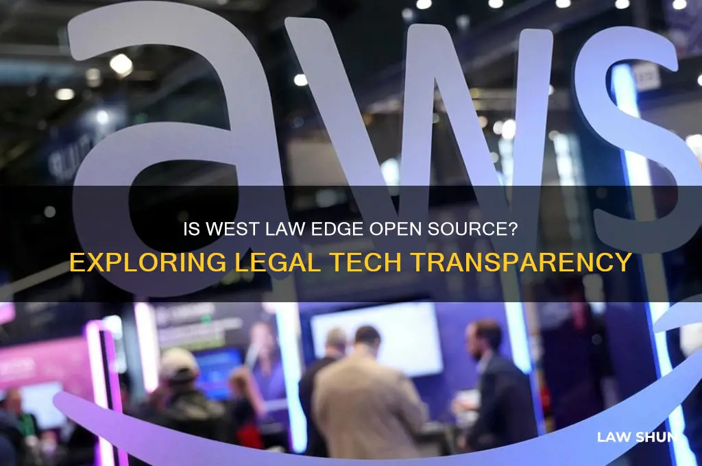 is west law edge open source