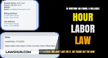 Is Writing Emails Billable? Labor Law Insights for Hourly Workers