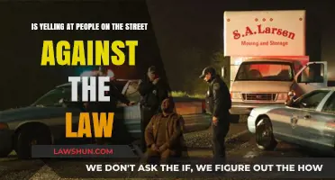 Is Yelling at Strangers on the Street Illegal? Legal Insights