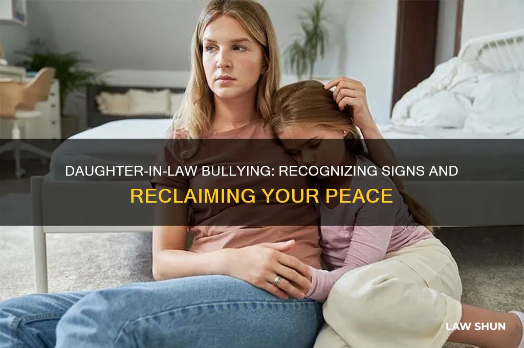 is your daughter in law bullying you