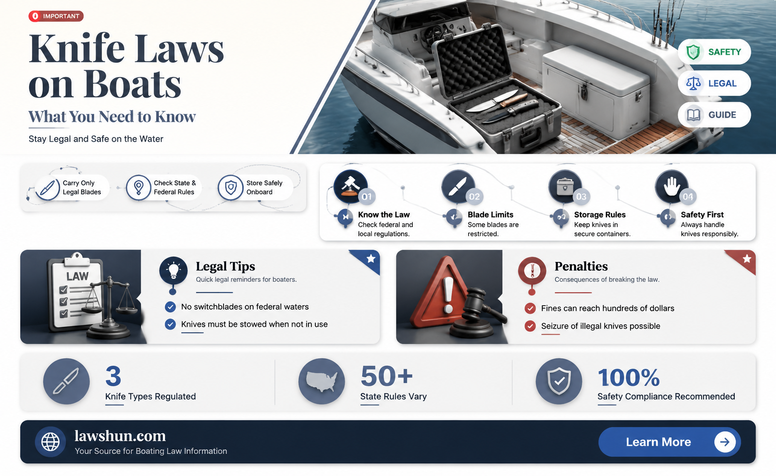are knife laws different on boats
