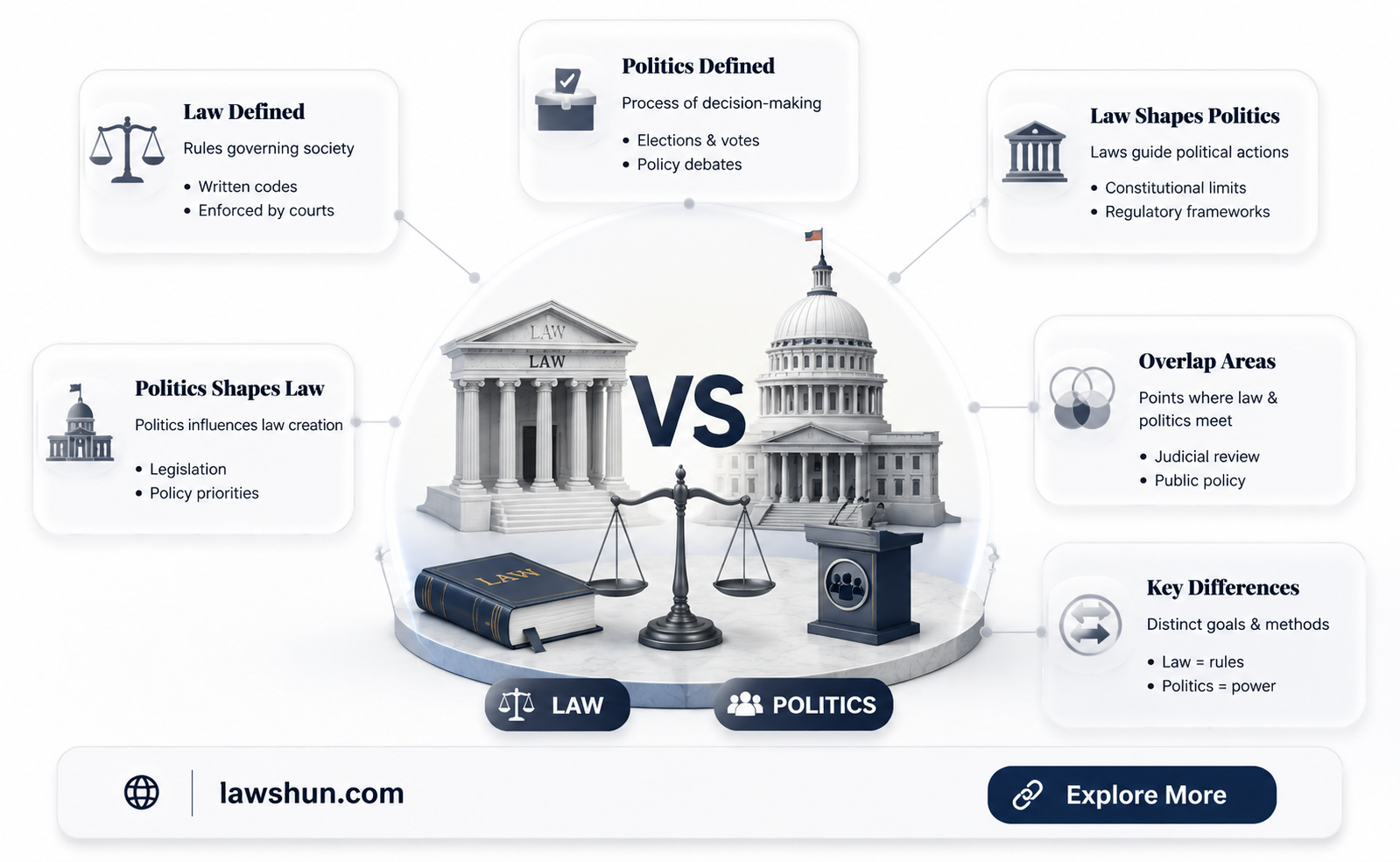 are law and politics the same